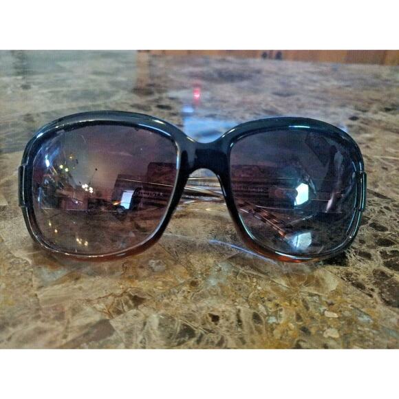 Tommy Hilfiger ANDREA Womens Sunglasses Brown Frames Gold Temples - Picture 1 of 7